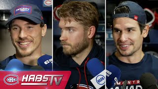 Gallagher Armia  more Habs address the media at practice  FULL PRESS CONFERENCES [upl. by Dorlisa789]