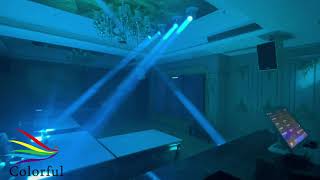 Colorful Light Karaoke Project 150W LED Beam and 150W LED BEAMGOBOWASH 3in1 Moving Head [upl. by Lilias]