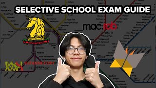 Old Format Selective School Exam Guide Victoria MHS MGHS SCHS NHS [upl. by Carew]