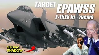 INDONESIA TARGET Jet Tempur F15 EX Keajaiban Teknologi dan Kekuatan Bom Udara [upl. by Gaige]