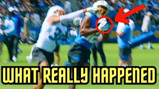 Brenden Rice MAKING PLAYS At Chargers Training Camp  Justin Herbert NEEDS Him [upl. by Adnoved]