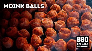 Moink Balls  Aperitivo Defumado [upl. by Yelsnik]