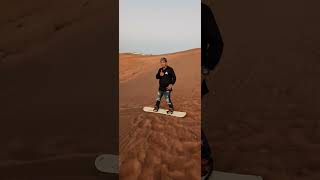 dubai sandboarding [upl. by Barncard]