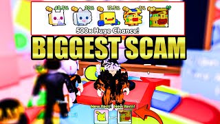 500x Huge Chance is A Biggest Scam In Pet Simulator 99 New Update [upl. by Ahsele266]