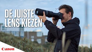 De juiste lens kiezen  Fotografie voor beginners  Het Perfecte Plaatje 2021  Canon Nederland [upl. by Eatnohs]