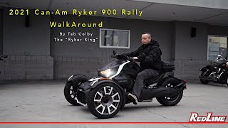 2021 CanAm RYKER 900 RALLY WALK AROUND [upl. by Larkins]