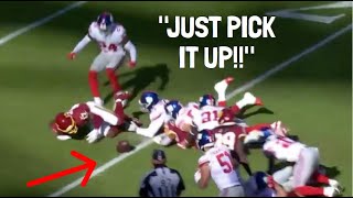 NFL Most INSANE Fumble Plays [upl. by Gninnahc]