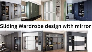 Latest wardrobe with mirror design Almira design  wardrobe wardrobedesign interiordesign home [upl. by Chrysler]