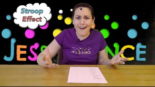 Stroop Effect  Science for Kids at Home [upl. by Kahcztiy]