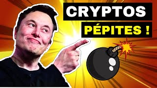 Mon TOP 5 cryptos pépites  🤑 Analyse du bitcoin risque important ⛔ [upl. by Lepley]