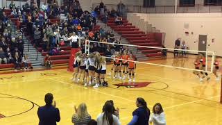 Watch Fruitport get clinching point for regional volleyball title [upl. by Keele]