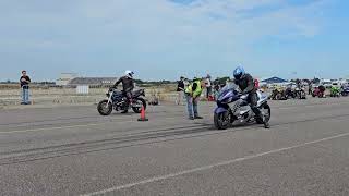 More bikes at Manston Airfield with National Sprint Association 7th Sept 2024 [upl. by Kcirderfla37]