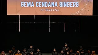 INTERNATIONAL CHORAL EISTEDDFOD 2024  GEMA CENDANA SINGERS Part2 mcemalaysiachoraleisteddfod [upl. by Ened]