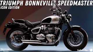 2025 Triumph Speedmaster Icon Edition The Epitome of LaidBack Riding  British Luxury [upl. by Aesoh]