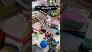 PLAYROOM MASSIVE DECLUTTER 😱 playroom declutter organization kidsroom organize [upl. by Ecnav891]