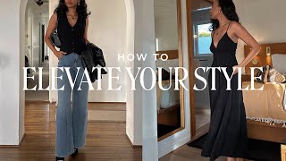 HOW TO MAKE YOUR OUTFITS BETTER  elevate your daily style ✨ [upl. by Behnken260]