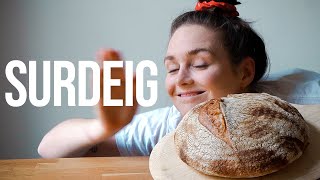 Hvordan lage EPISK SURDEIGSBRØD hver gang du baker [upl. by Ayekal]