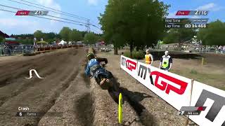 MXGP The Official Motocross Videogame – Velká cena Belgie  Gameplay CZSK [upl. by Eittod]