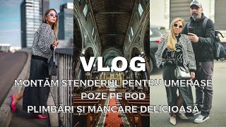 Vlog  organizare haine  poze la înălțime  la pas prin centru  mini haul Farmacia Tei  Terranova [upl. by Odeen]