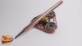 Make a Copper Wire Pen without a Lathe [upl. by Geiss]