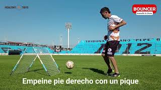 7 Empeine pie derecho con un pique [upl. by Relyk]