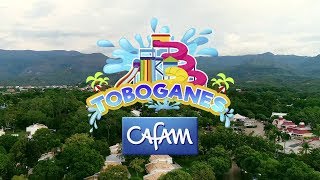 TOBOGANES CAFAM MELGAR 😱 desde un dron 2021 [upl. by Aizat]