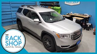 20172024 GMC Acadia Thule Wingbar Evo Raised Rail Complete Roof Rack  The Rack Shop  Austin TX [upl. by Sheply]