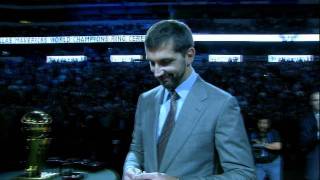 The Mavericks Get Their Championship Rings [upl. by Ellehsem]