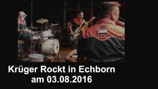 Krüger rockt LIVE Summertime Eschborn 2016 [upl. by Lonergan]