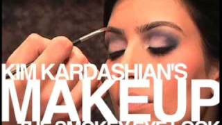 Kim Kardashian  Smokey Eyes Tutorial [upl. by Lauretta130]