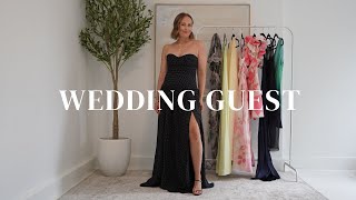 SUMMER WEDDING GUEST  Dress TryOn Haul  How to style [upl. by Celestina25]