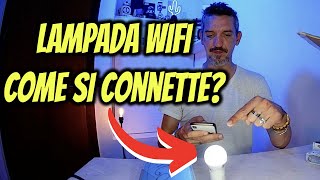 LAMPADINE SMART WIFI AIGOSTAR COME CONNETTERLE CORRETTAMENTE [upl. by Prosser]