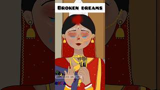 Broken dreams 😔viralvideo animation [upl. by Otsirave]