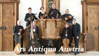 Play the Violin sheet music with Ars Antiqua Austria Muffat Armonico Tributo no 3 in A Major [upl. by Asoral]