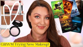 GRWM NEW MAKEUP amp MOVIES Dior Natasha Denona Nars RMS amp MORE [upl. by Atalante]