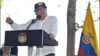 🛑 Presidente Gustavo Petro asiste a la Gira quotSalvemos la Selva Conservar Pagaquot Florencia Caqueta [upl. by Thaddus251]