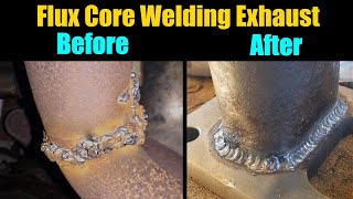 How To Weld Thin Metal Using Flux Core Gasless Welder  Flux Core Welding Tips And Tricks [upl. by Darnell516]