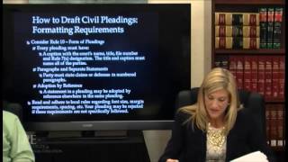 A Paralegals Guide to Pleadings Motions Discovery Requests and Briefs [upl. by Reina822]