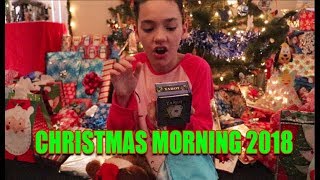 Opening Presents Christmas Morning 2018 [upl. by Alleoj507]