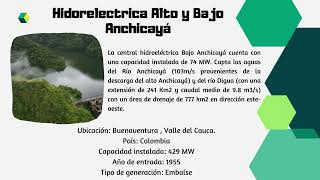 CENTRALES HIDROELECTRICAS EN COLOMBIA [upl. by Aneehsal523]