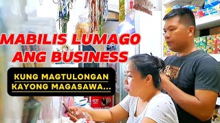 MABILIS LUMAGO ANG SARI SARI STORE KUNG MAGTULONGAN KAYONG MAGASAWA [upl. by Rennie654]