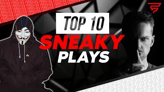 Die Top 10 Sneaky Plays im Esport [upl. by Chrystel688]