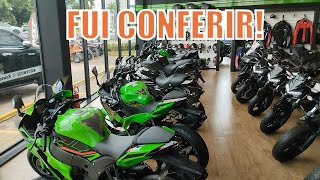 PREÇOS E PROMOÇÕES E O SHOWROOM KAWASAKI ZERO KM MASTER MOTOS  SJRPRETOSP [upl. by Dnumsed]