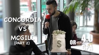 CONCORDIA VS MCGILL PART 2 SOCIAL EXPERIMENT BY ANTONY DAGGER [upl. by Ary]