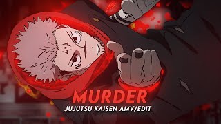 Murder In My Mind I Sukuna Vs Mahoraga Jujutsu Kaisen AMVEdit [upl. by Ahsemal243]