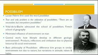 Approaches to Man  Environment Relation Determinism Possibilism amp Neo determinism [upl. by Robyn]