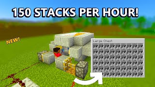 Minecraft Easiest Cobblestone Farm 121  Cobblestone Farm Tutorial  180stacksh [upl. by Brnaby]