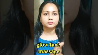 glow face massage glowing skin skincare glowingskin shortsfeed shortsytshorts stayglamrsbeauty [upl. by Coward]