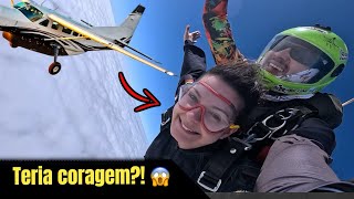 Superei o Medo Meu Salto de Paraquedas 😱😍 [upl. by Lucas900]