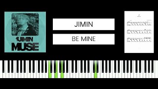 Jimin  Be Mine BEST PIANO TUTORIAL amp COVER [upl. by Epps577]